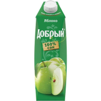 Сок "Добрый" Яблоко 1л (12 шт.)
