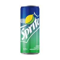 Газированный напиток "Sprite" ж/б 0,33л (24 шт.)